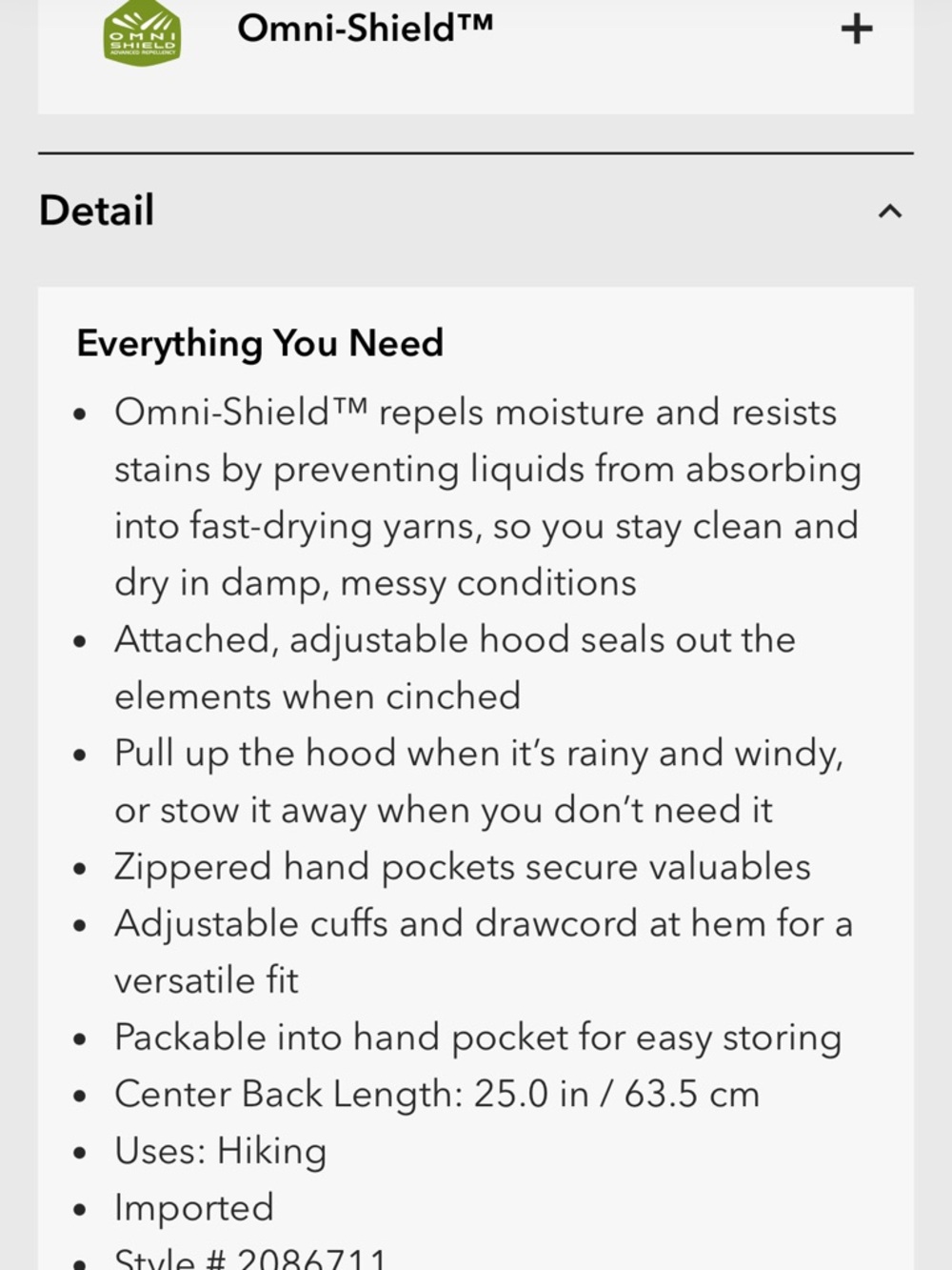 🌧️Columbia Switchback Rain Jacket - Picture 8 of 8